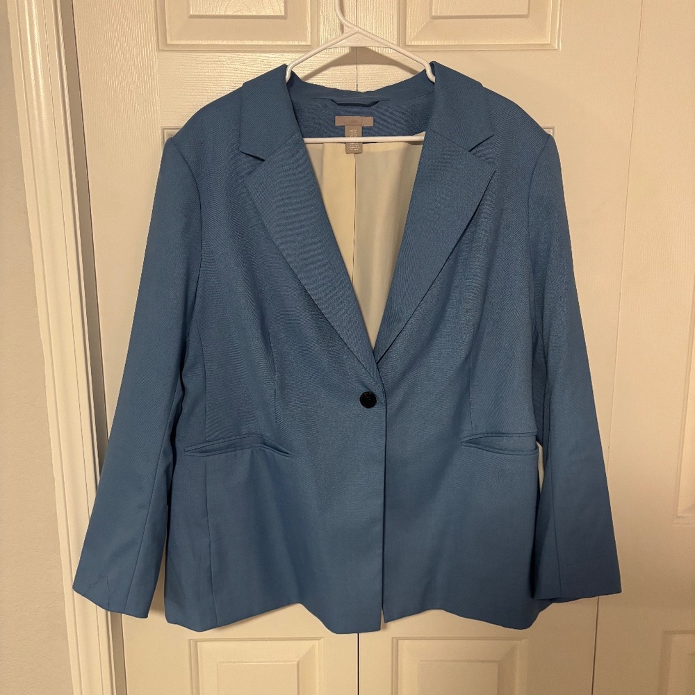 H&M Blue Tailored Blazer XXL